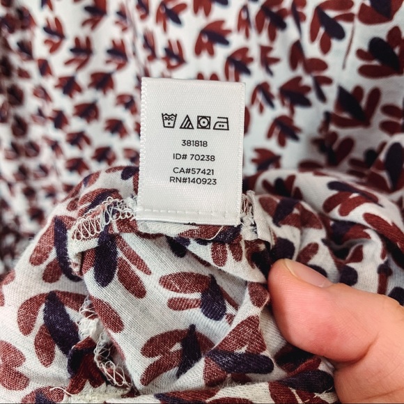 Loft Shadow Floral Softened Shirt - Picture 3 of 5